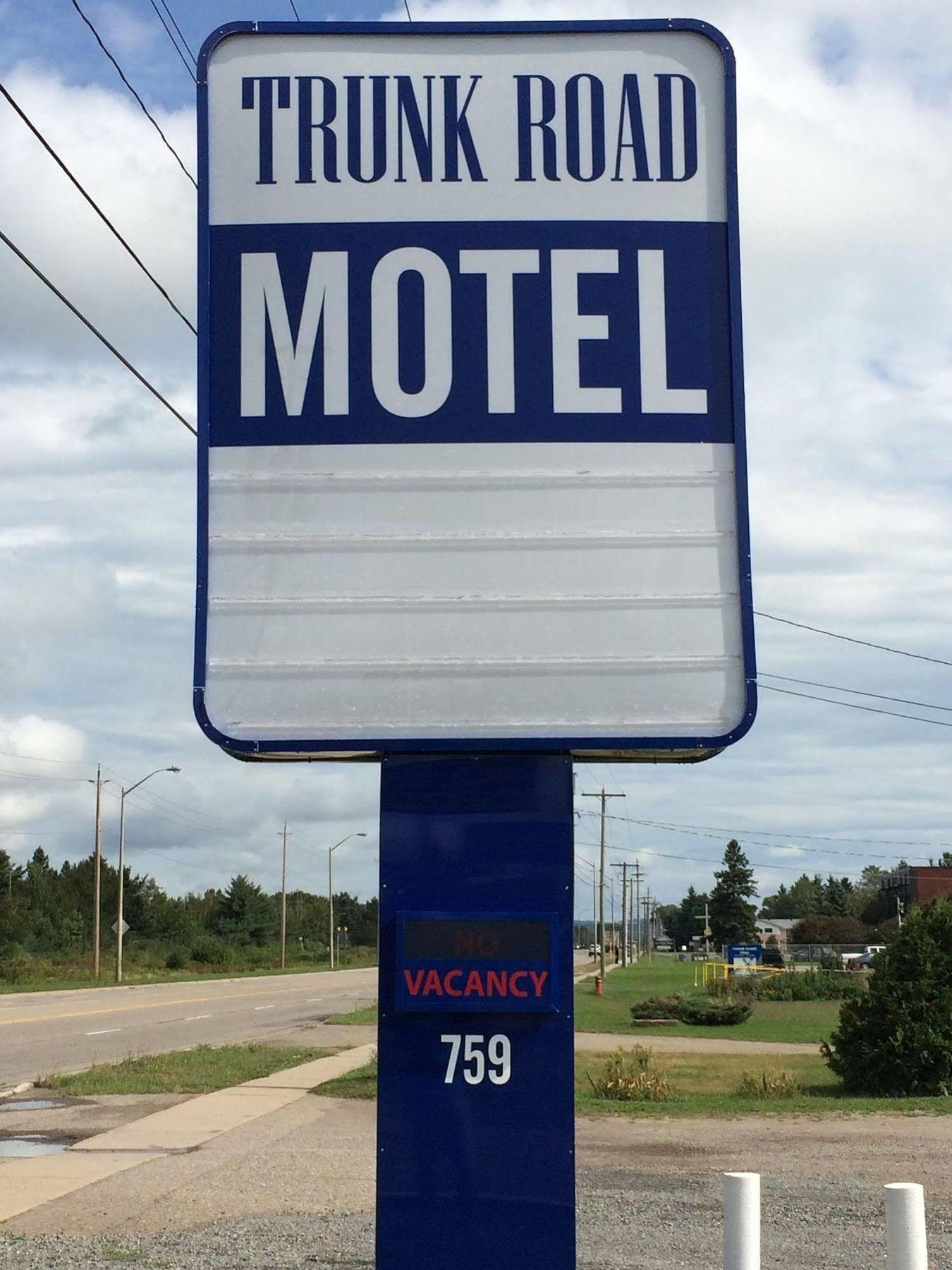 Trunk Road Motel Sault Ste. Marie Exterior foto